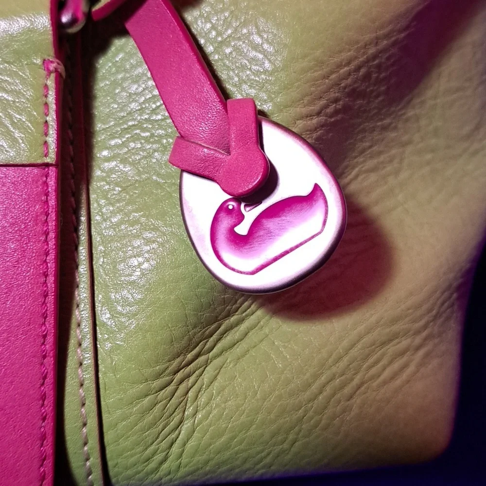 vintage Dooney & Bourke leather "Wicked" 💚shoulder Bag ST. PATRICKS DAY READY🍀 - Picture 5 of 16